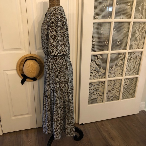Stunning Retro Liz Claiborne Dress , Sz 12 - Picture 5 of 12